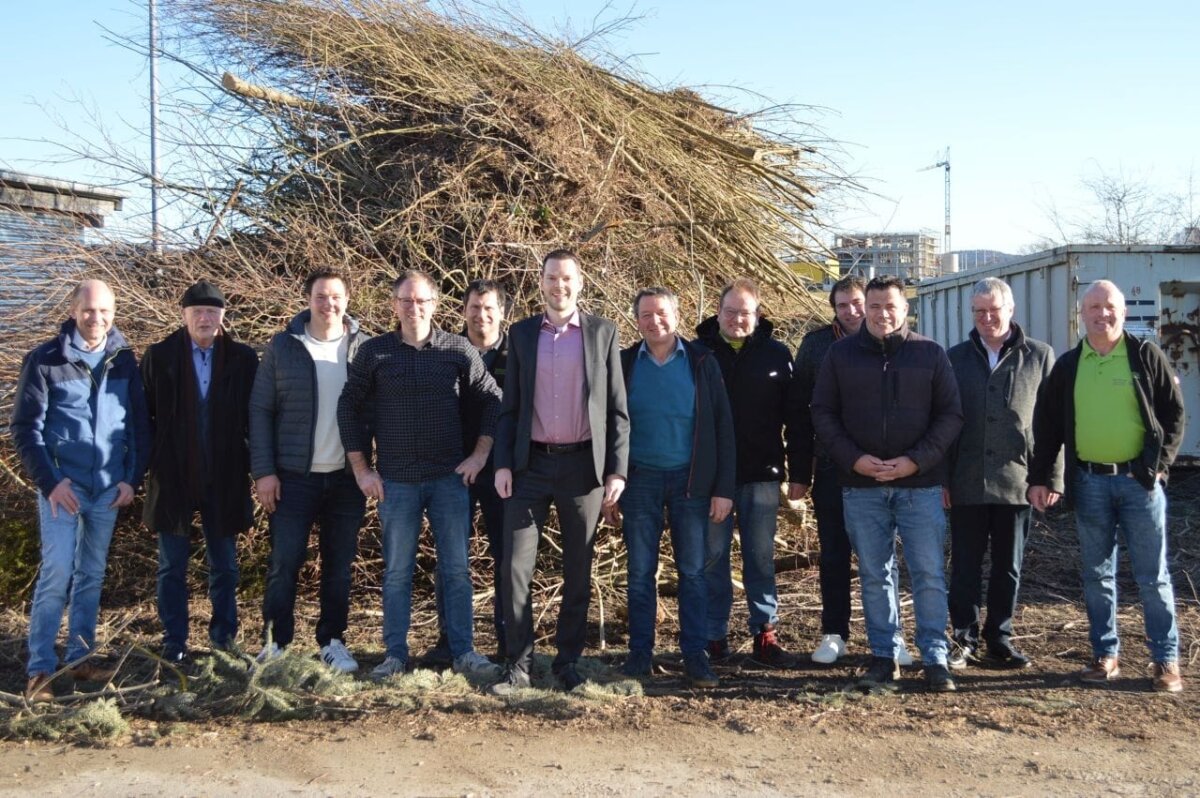 Besuch der CDU-Kreistagsfraktion beim Maschinenring in Sulz. Foto: pm
