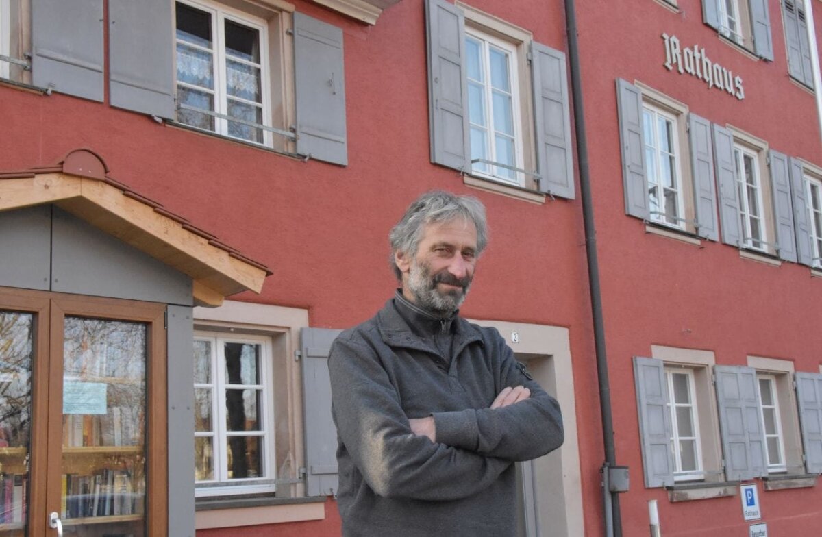 Reiner Hils ist neuer Ortsvorsteher von Göllsdorf und freut sich auf seine erste Amtszeit (Foto: Stadt Rottweil/Hermann).