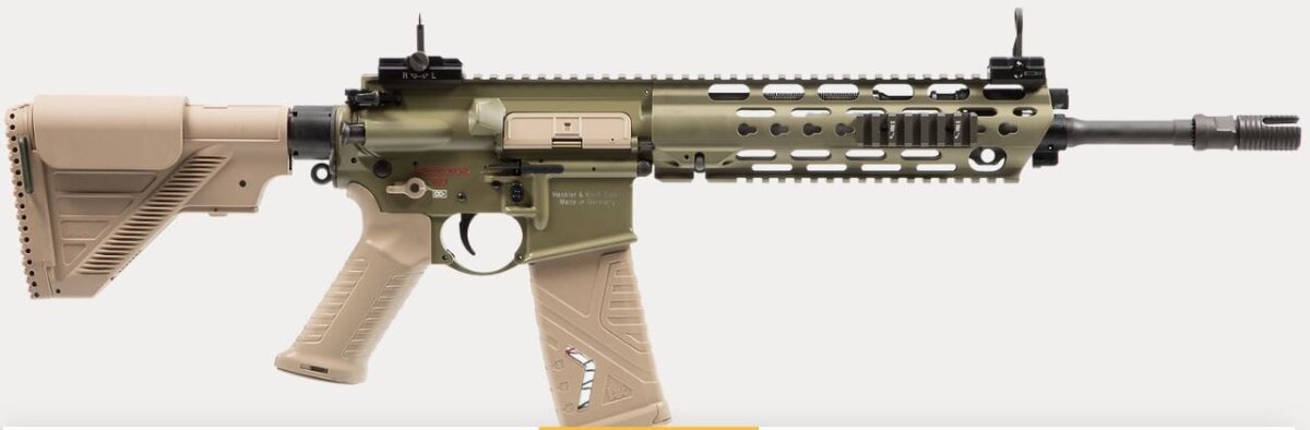 Das HK 416 liegt dem neuen Sturmgewehr der Bundeswehr zugrunde. Foto: HK-Homepage