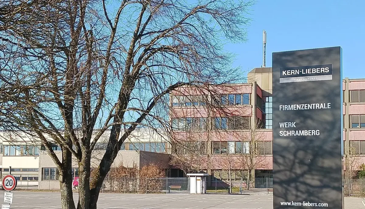 Kern Liebers Zentrale in Sulgen noch mit altem Logo. Foto: him