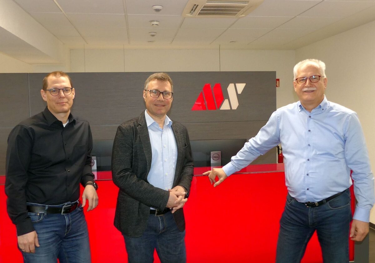 Das neue Geschäftsführertrio (von links): Michael Dein, Volker Patz und Heimo Hübner . Foto: him