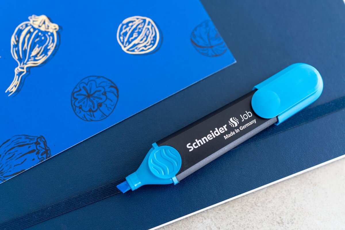 Der Schneider Textmarker Job. Foto: Schneider Schreibgeräte GmbH