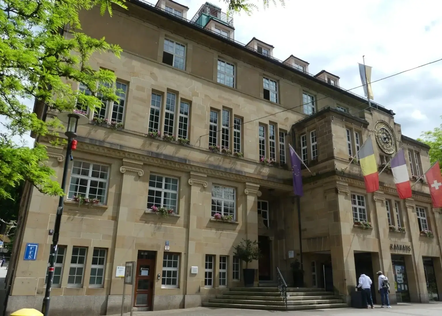Rathaus Schramberg. Foto: him