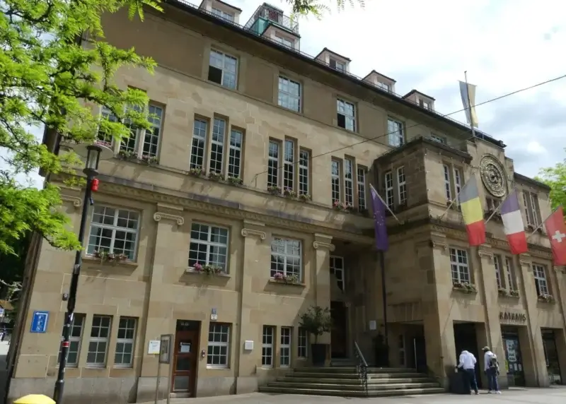 Rathaus Schramberg. Foto: him