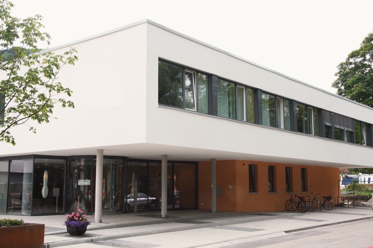 Das SRH-Krankenhaus in Oberndorf. Foto: pm