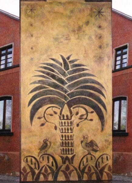 Palme im ehemaligen Betsaal. Foto: pm