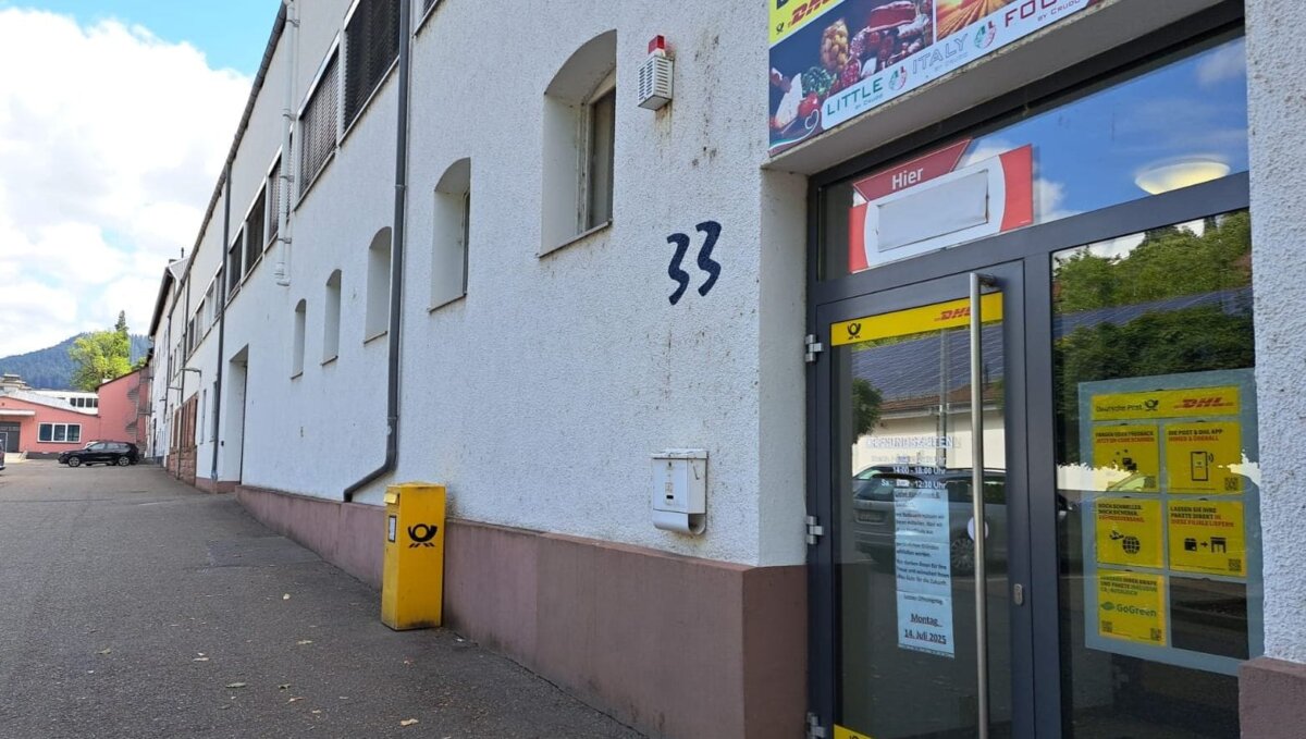 Auch die Partnerfiliale der Post in Schramberg-Tal  wird geschlossen. Foto: rem