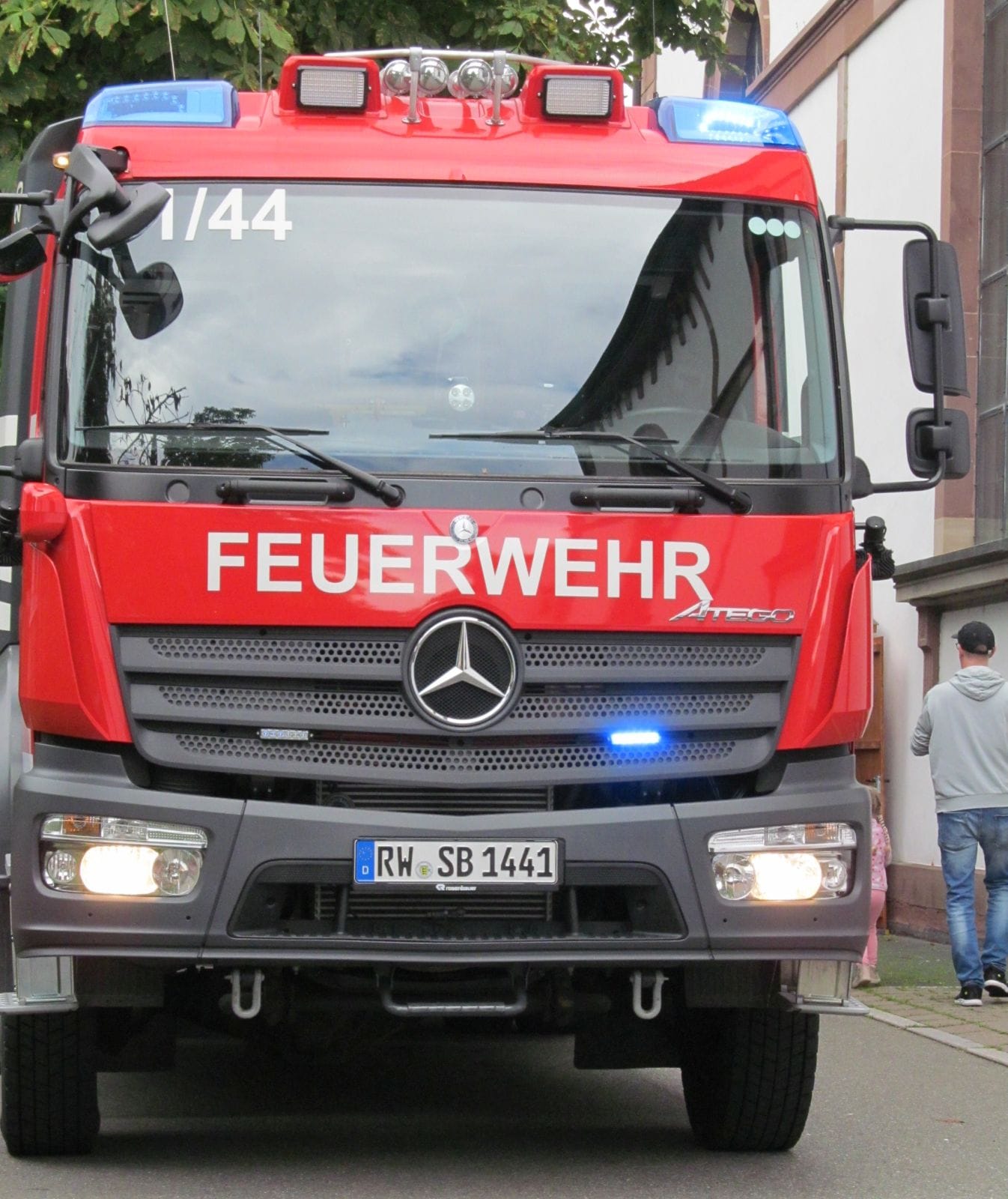 Auf der Anfahrt...
