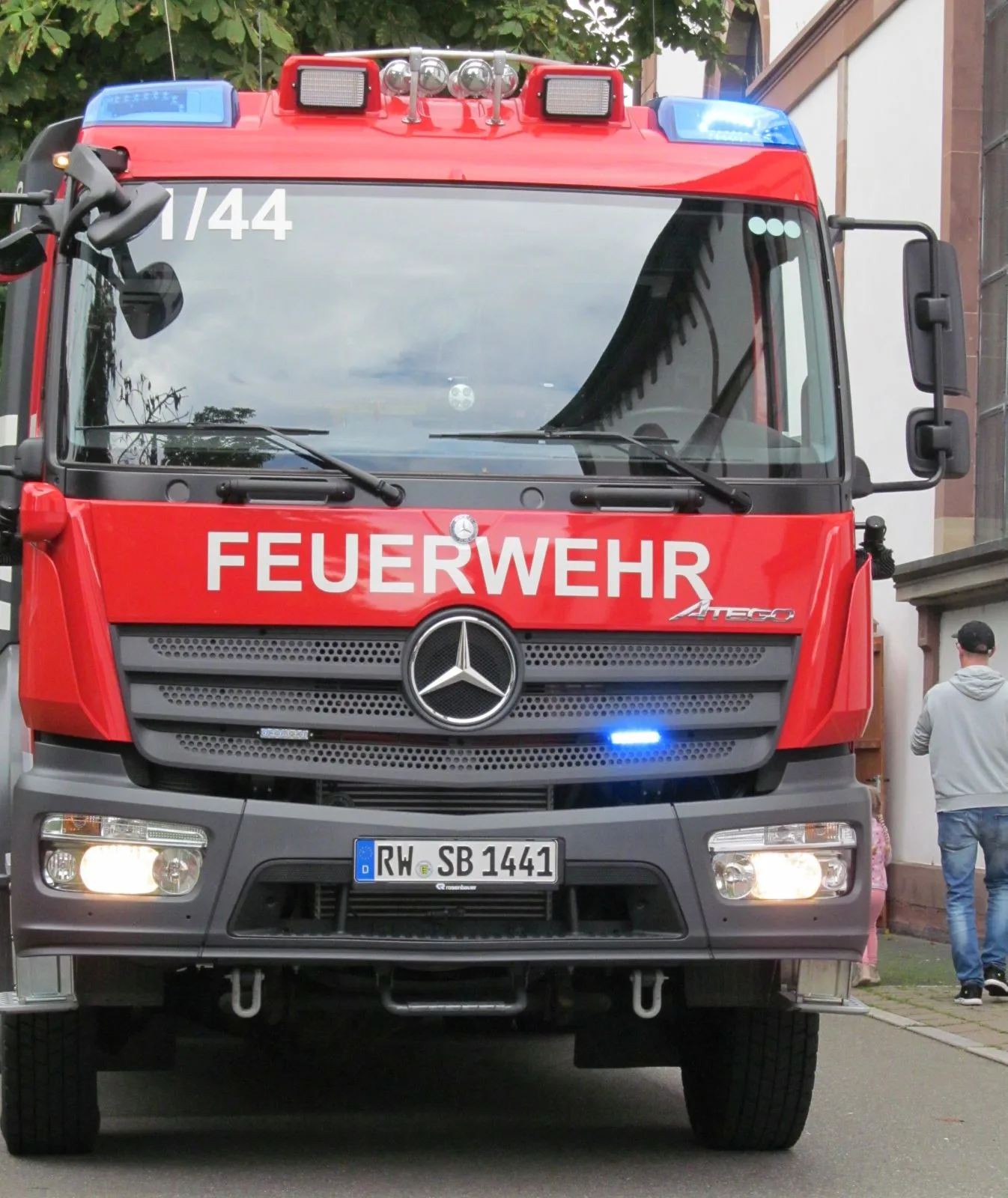 Auf der Anfahrt...