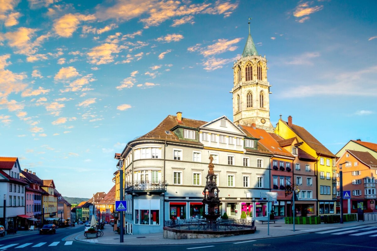 Eine 11,8-Minuten-Stadt: Rottweil. Foto: Shutterstock