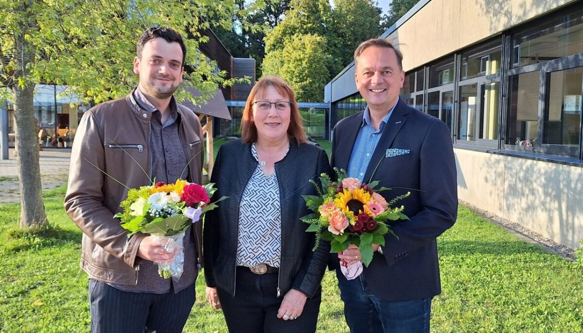 Von links: Frank Müller, Ute Brenner und Lukas Müller. Foto: MKS