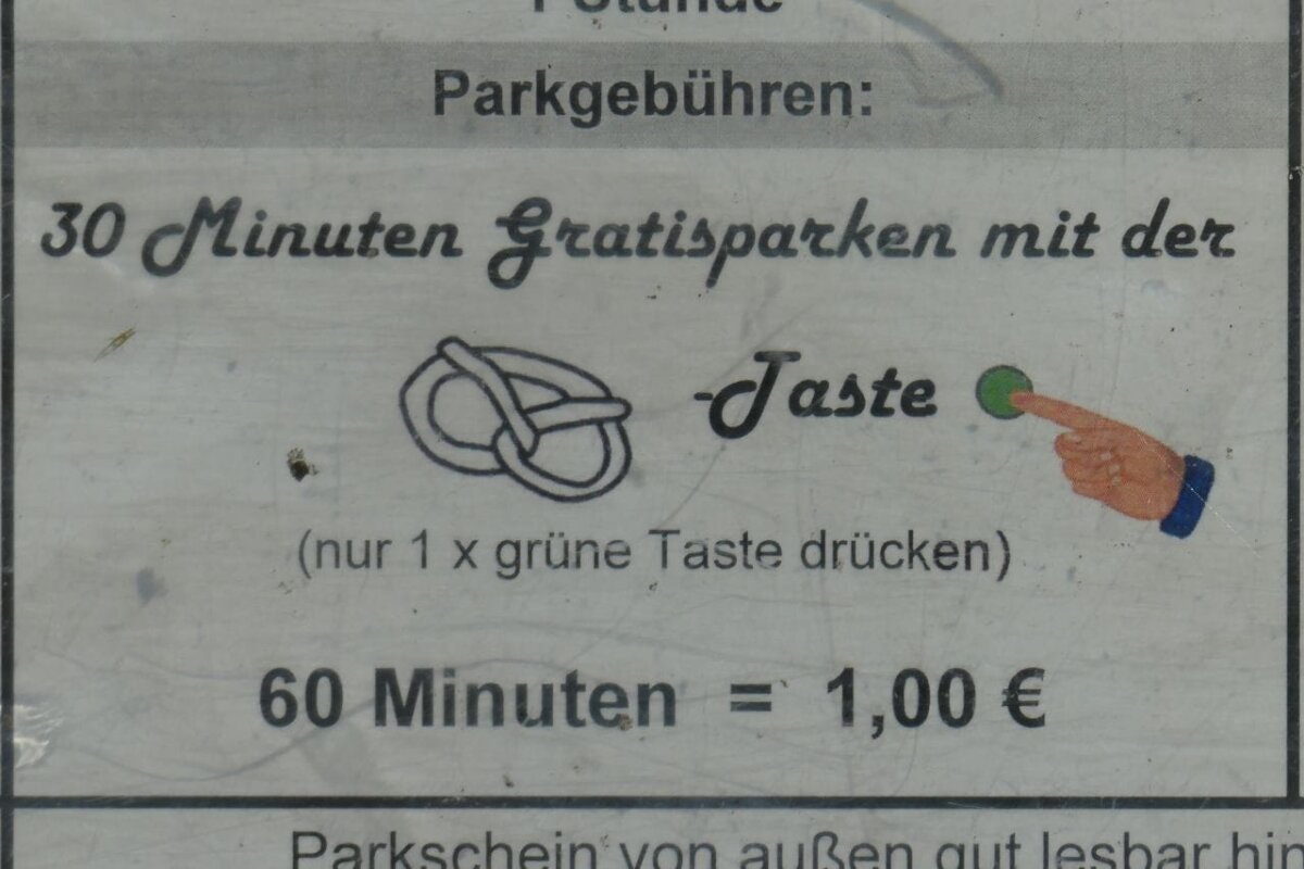 Die Brezeltaste auch auf die Parkplätze Kapuziner, Duttenhoferanlage und Nägelesgraben auszudehnen: Dafür hatte die CDU-Stadtratsfraktion plädiert.
Foto: Martin Baumgartner