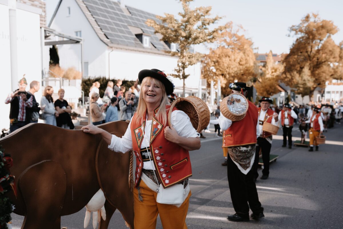 Der erste Dunninger Almabtrieb fand am Samstag statt. Ein Spektakel, das für uns die Fotografin Franziska Kimmich von "DerHanzFranz" besucht hat. Foto: Franziska Kimmich