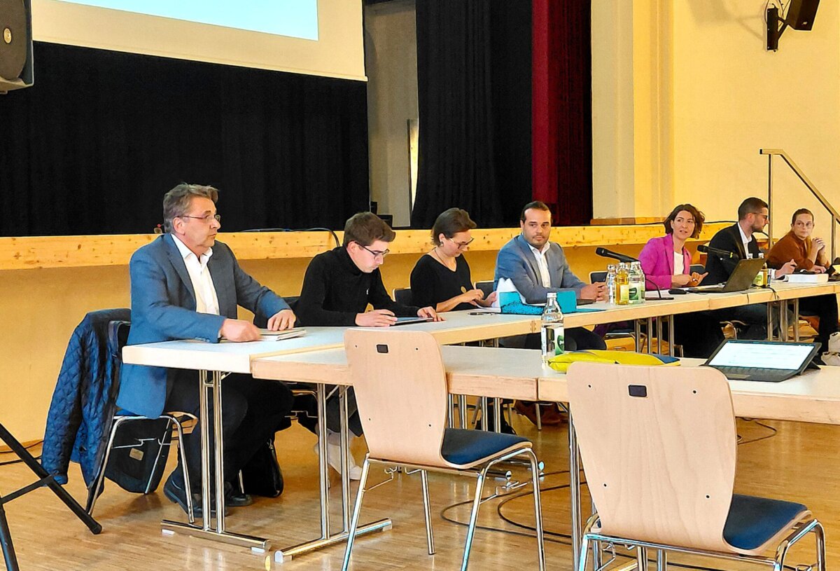 Das vierköpfige Planungsteam von KTL-Architekten. Foto: David Kuhner