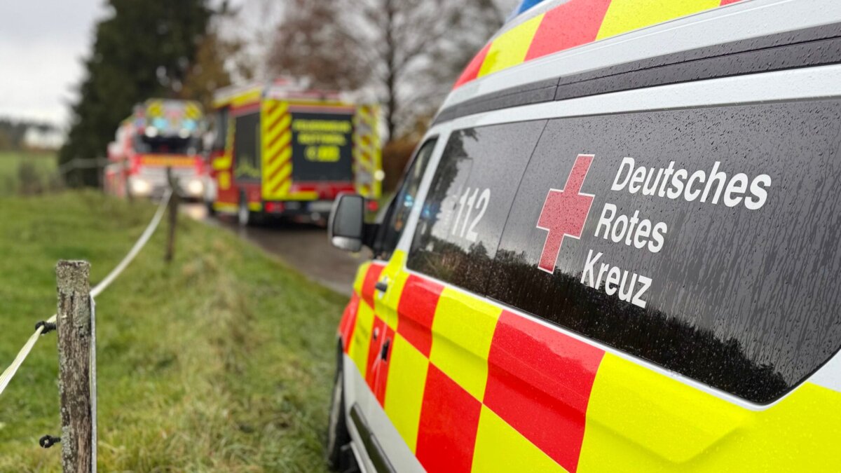 Einsatz für die Rettungskräfte bei Rottweil. Foto: Peter Arnegger