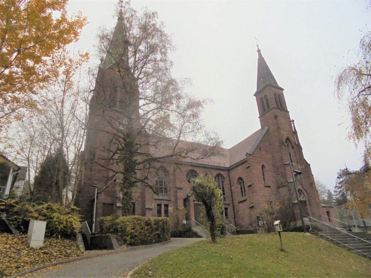 Evangelische Stadtkirche in Schramberg. Archiv-Foto: him