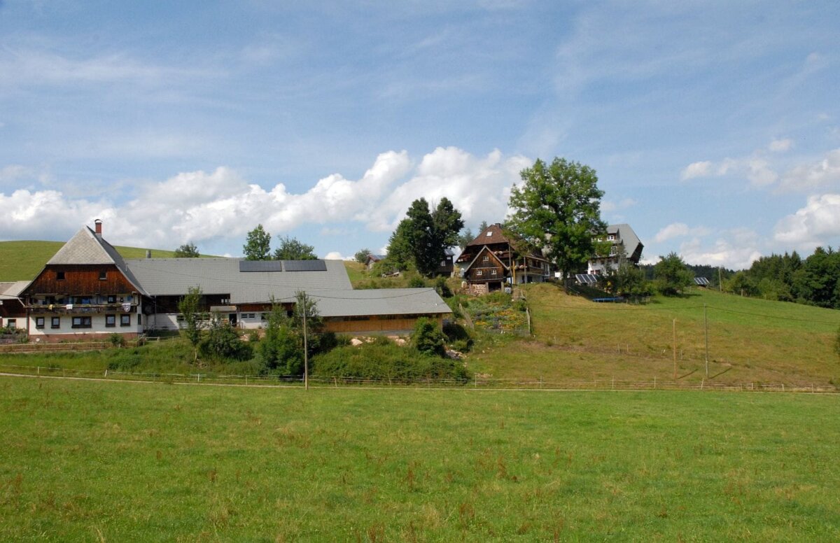 Viele Tennenbronner wohnen im Außenbereich wie hier auf dem Mooshof im Schwarzenbach. Archiv-Foto: him