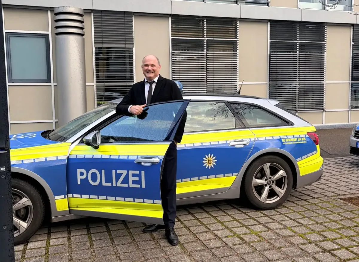 Stefan Teufel MdL besucht Kriminalpolizeidirektion Rottweil. Foto: pm