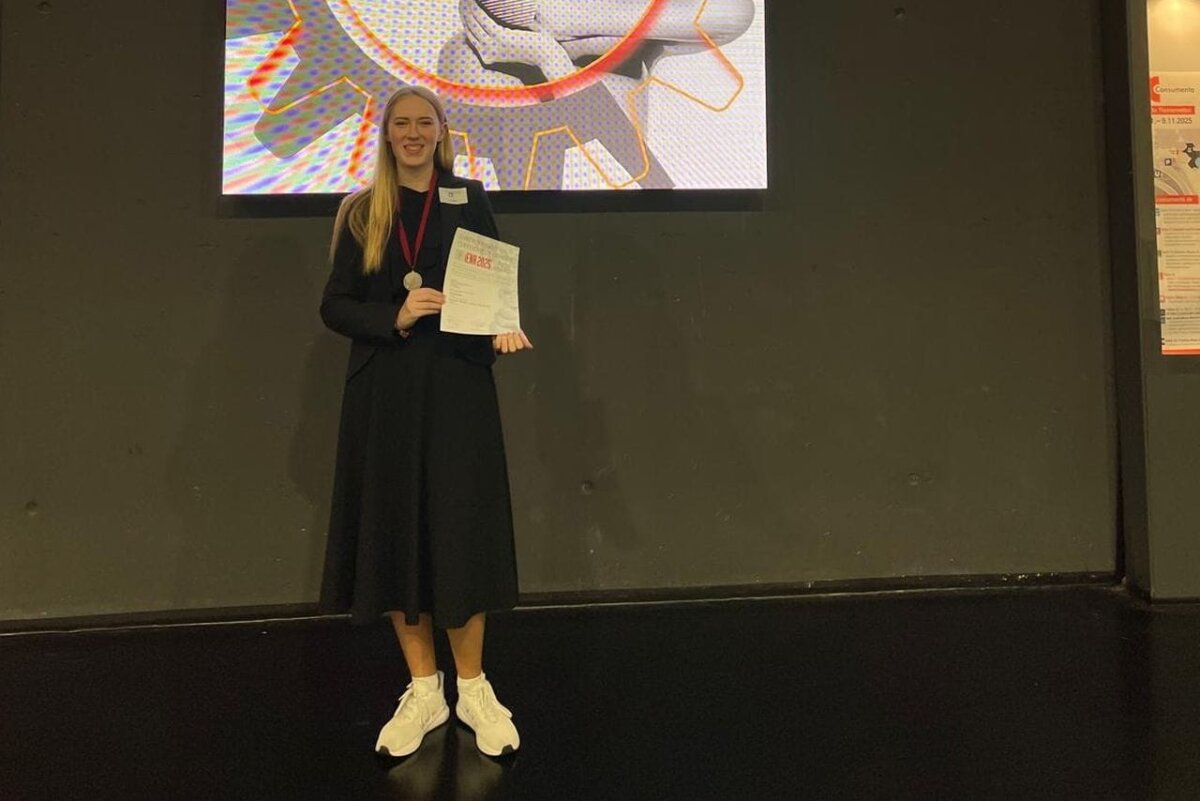 Liv Sutter vom Droste-
Hülshoff-Gymnasium Rottweil. Foto: pm