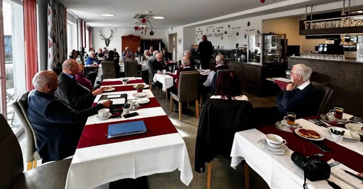 Vortragsveranstaltung mit Stefan Teufel MdL im Hotel Haas. Foto: Stahl