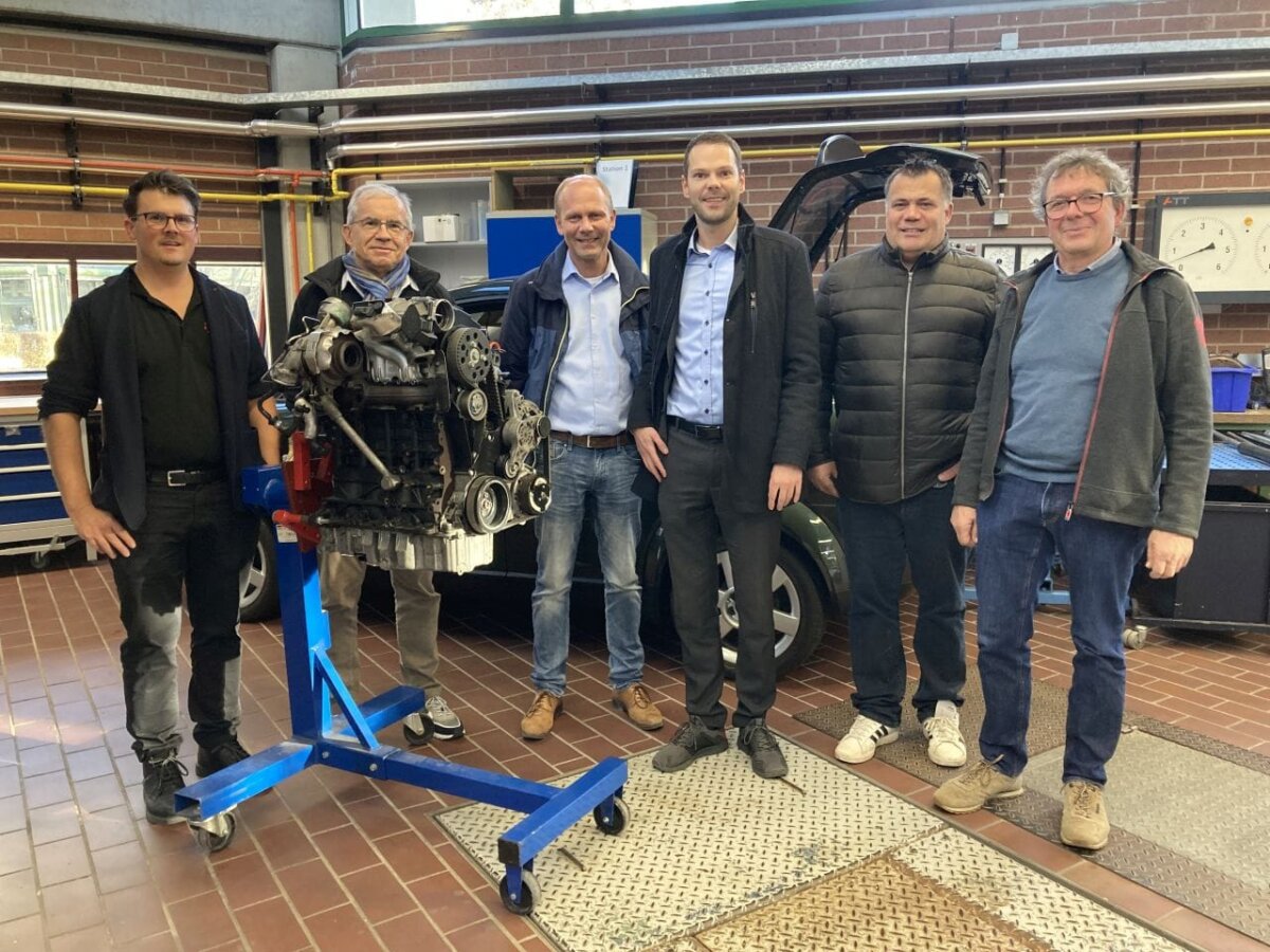 Von links: Michael Schuler, Thomas Brantner, Thomas Albrecht, Marcus Türk, Matthias Teufel und Stefan Sauter. Foto: pm