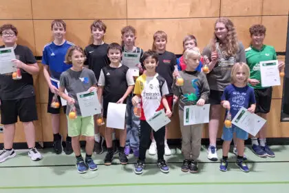 Die Nachwuchs-Cracks des TTC Rottweil. Foto: pm