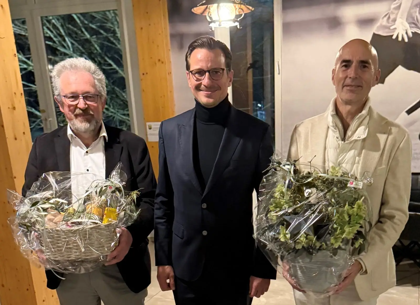 Johannes Missel, Sebastian Nothacker und Jürgen Bett (von links) Foto: pm