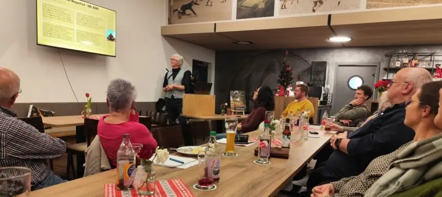 Mark Finnern bei der Jahreshauptversammlung.Foto: pm