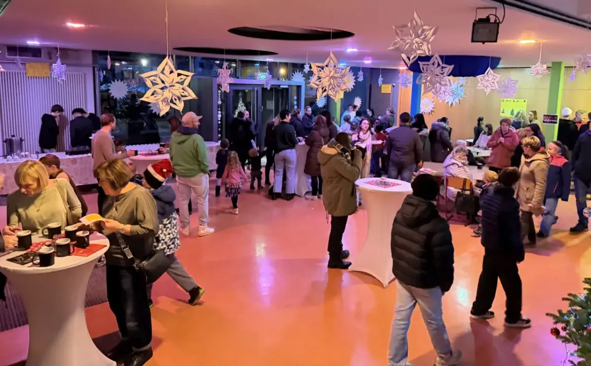 Festliche Stimmumg herrschte an der an der Grund- und Werkrealschule Zimmern. Foto: Schule