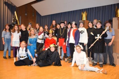 Die Theater-AG des Gymnasiums Schramberg. Foto: pm