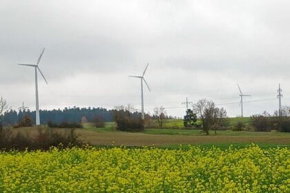 Drei der bestehenden Windräder bei Waldmössingen. Archiv-Foto: him