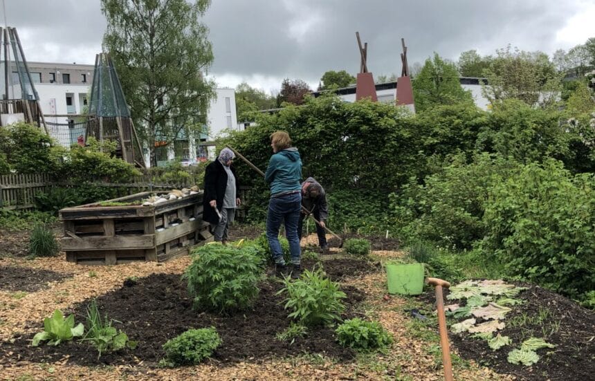 Der Gemeinschaftsgarten startet in die neue Saison. Foto: Janina Niefer