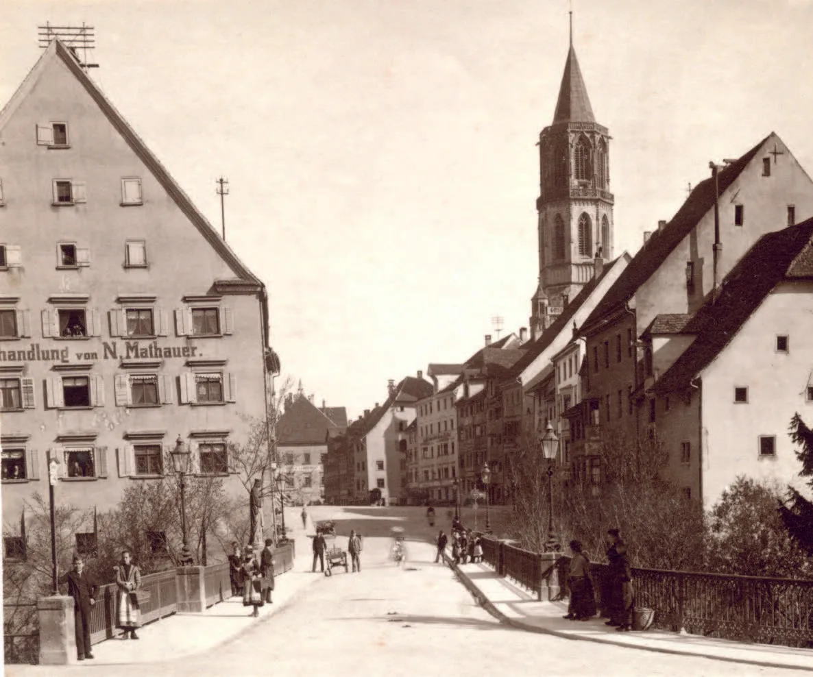 "Vielleicht wäre die alte Reichsstadt Rottweil", wie sie diese Aufnahme aus dem Frühen 20. Jahrhundert zeigt, "am besten geeignet, einer zwangsläufig bescheidenen schwäbischen Regierung Sitz und Unterkunft zu geben“, schrieb der politische Denker Otto Feger in einem 1946 veröffentlichen Buch.  Foto: Stadtarchiv Rottweil