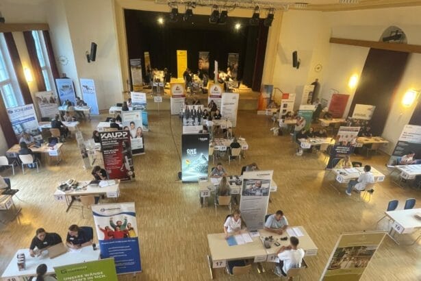 Beim Azubi-Speed-Dating 2025 im Bärensaal Schramberg. Foto: Stadt Schramberg, pm