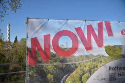 Brückenfest Rottweil rund um die neue Neckarline: Möge die Stadt aus allen Nähten platzen