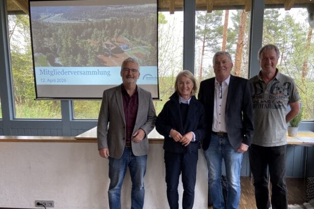 Von links:  Andreas Wehrmann, Anke-Dominique Schnell, Ralf Trouillet, Christian Dannegger. Foto: Schnell