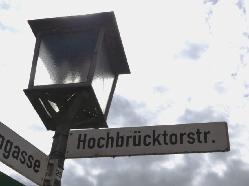 Wolken über der Rottweiler Innenstadt ...