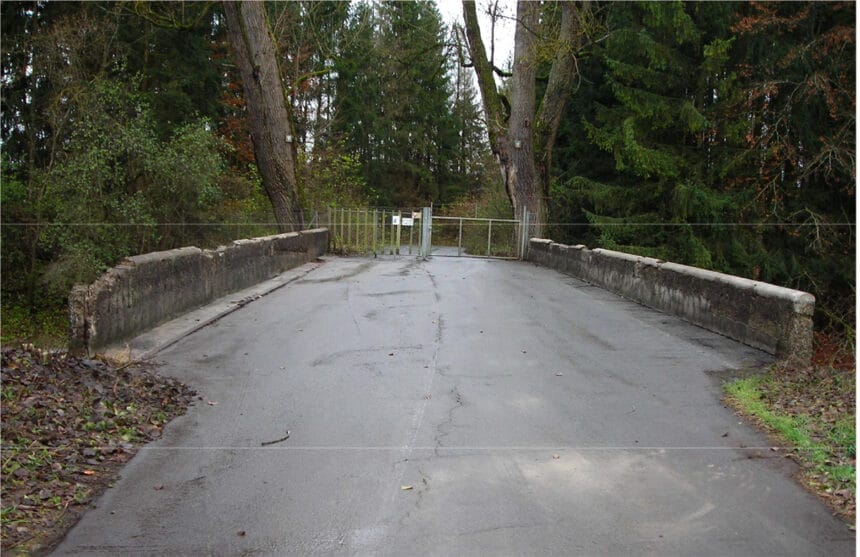Die Brücke am Oberen Bohrhaus. Alle Fotos: Stadt Rottweil