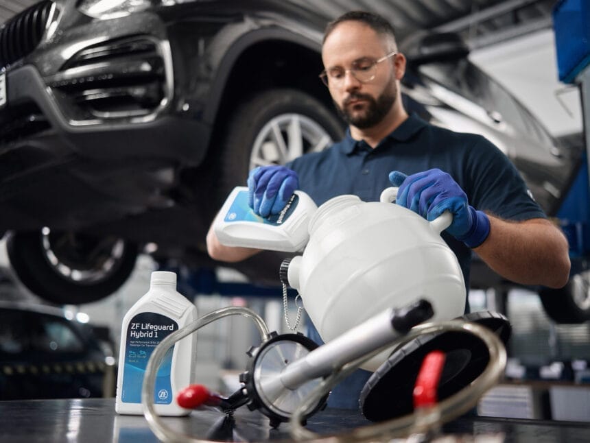 Symbolfoto: Produktion bei einem Automobilzulieferer (ZF). Foto: ZF