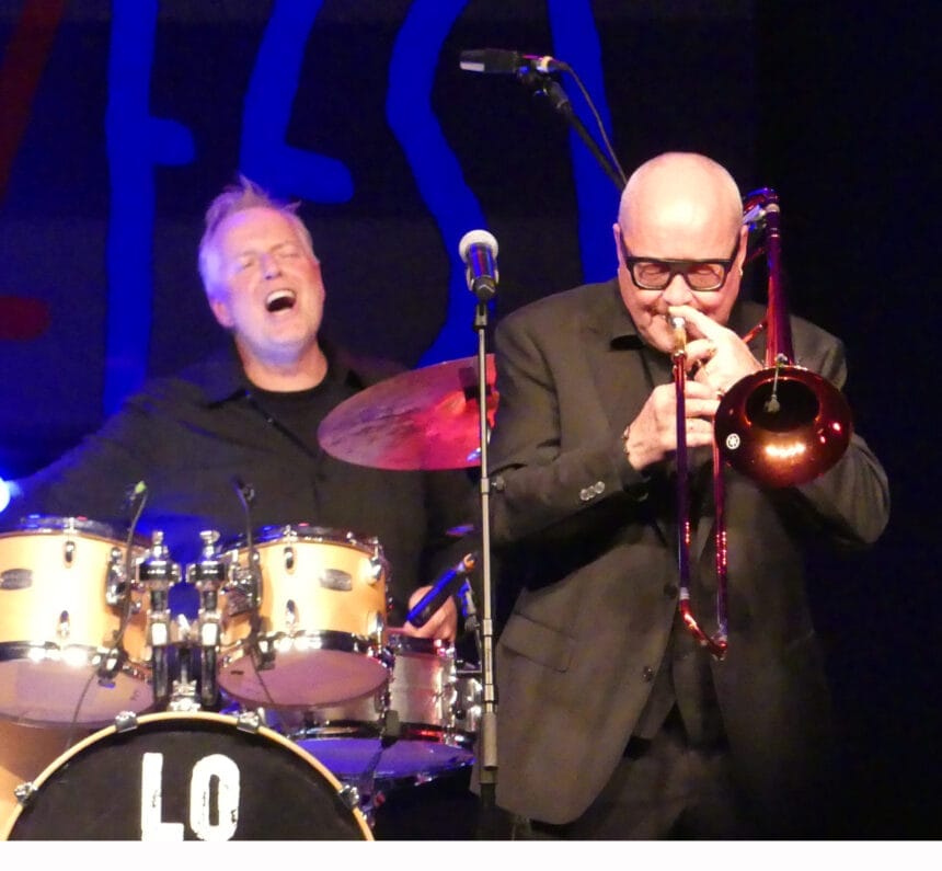 Wolfgang Haffner Trio & special guest Nils Landgren. Fotos: Elke Reichenbach