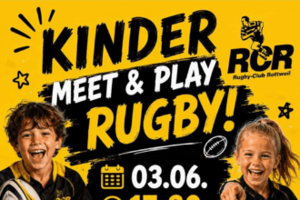 Flyer zu Meet & Play Rugby - Aktion; 03.06.2026