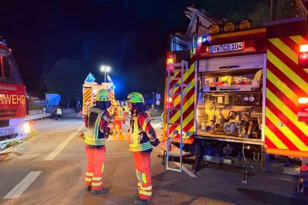 Die Einsatzstelle bei Schiltach. Foto: Blaulichtreport Rottweil