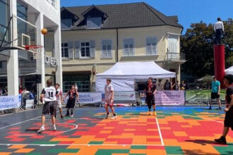 260728 basket team1 und team2 im direkten duell in lörrach
