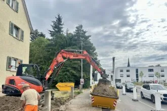 baustelle nägelesgraben oberndorferstraße
