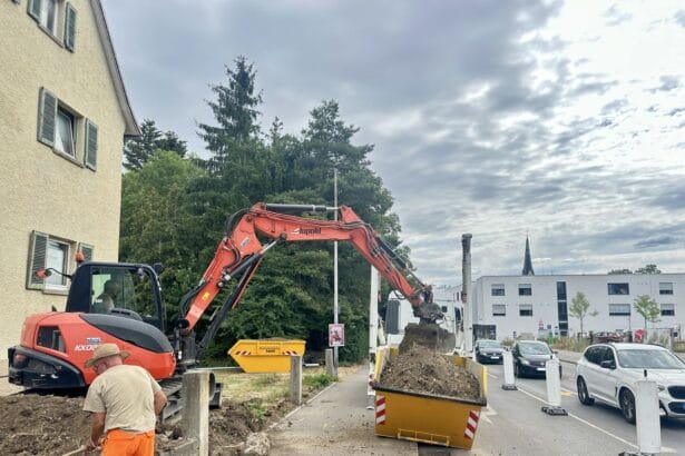 baustelle nägelesgraben oberndorferstraße