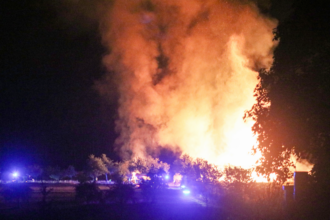 scheune im vollbrand foto berthold hildebrand