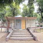 musikpavillon stahlstuetzen dach
