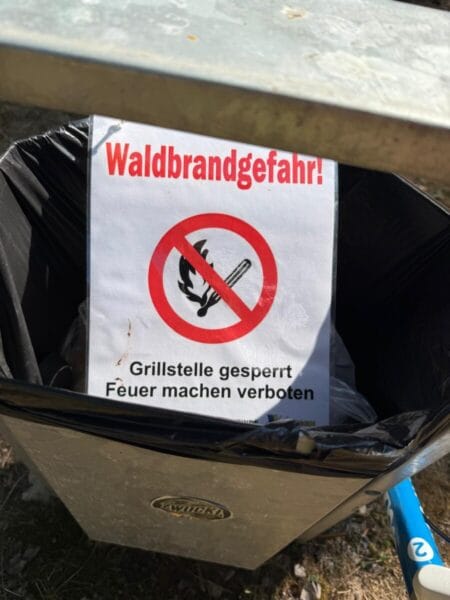 waldbrandgefahr
