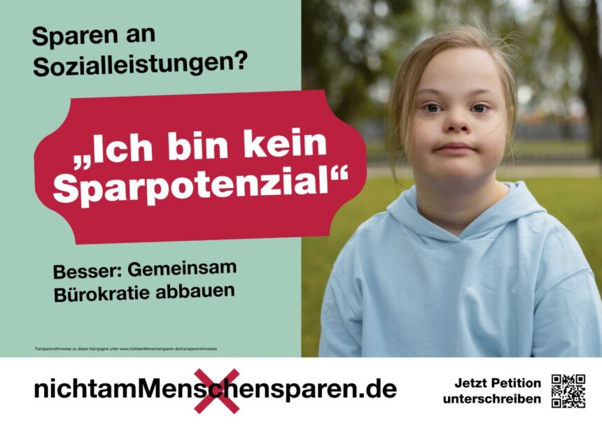 plakat kampagne nichtammenschensparen