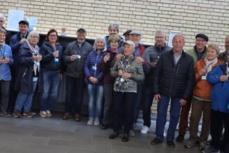 Besichtigungstour samt Gesprächstermin des CDU-Ortsverbands Vöhringen-Wittershausen zur Aufbereitungsanlage der Bodenseewasserversorgung bei Sipplingen.